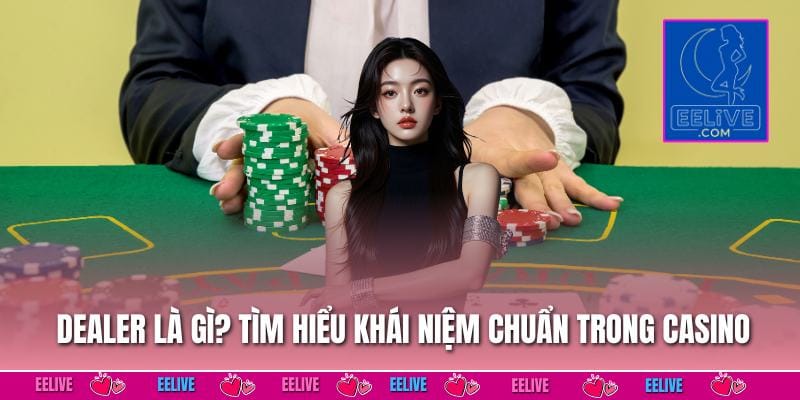 Dealer là gì? Tìm hiểu khái niệm chuẩn trong casino