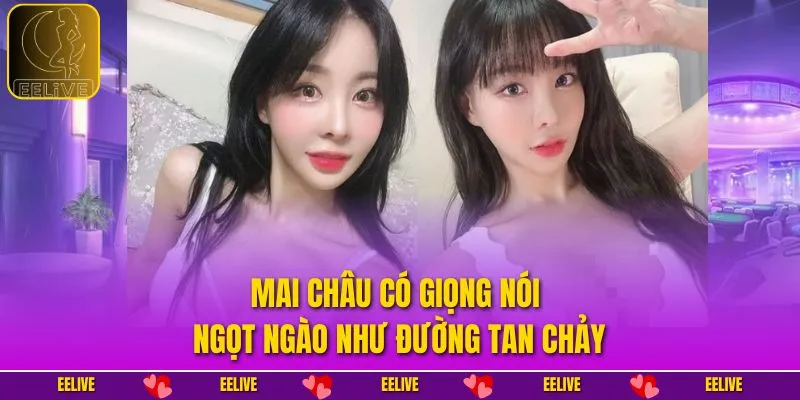 Mai Châu có giọng nói ngọt ngào như đường tan chảy