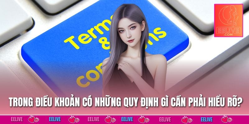Nắm Vững Điều Khoản Và Điều Kiện EELIVE Để Cá Cược An Toàn 2 Trong điều khoản có những quy định gì cần phải hiểu rõ?